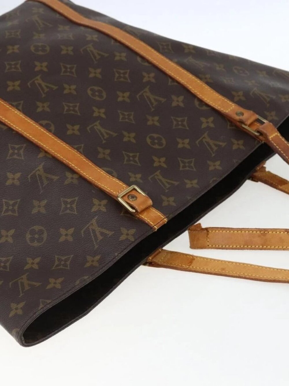 LOUIS VUITTON Monogram Sac Shopping Tote Bag M51108 LV Auth 170591 - Picture 7 of 14